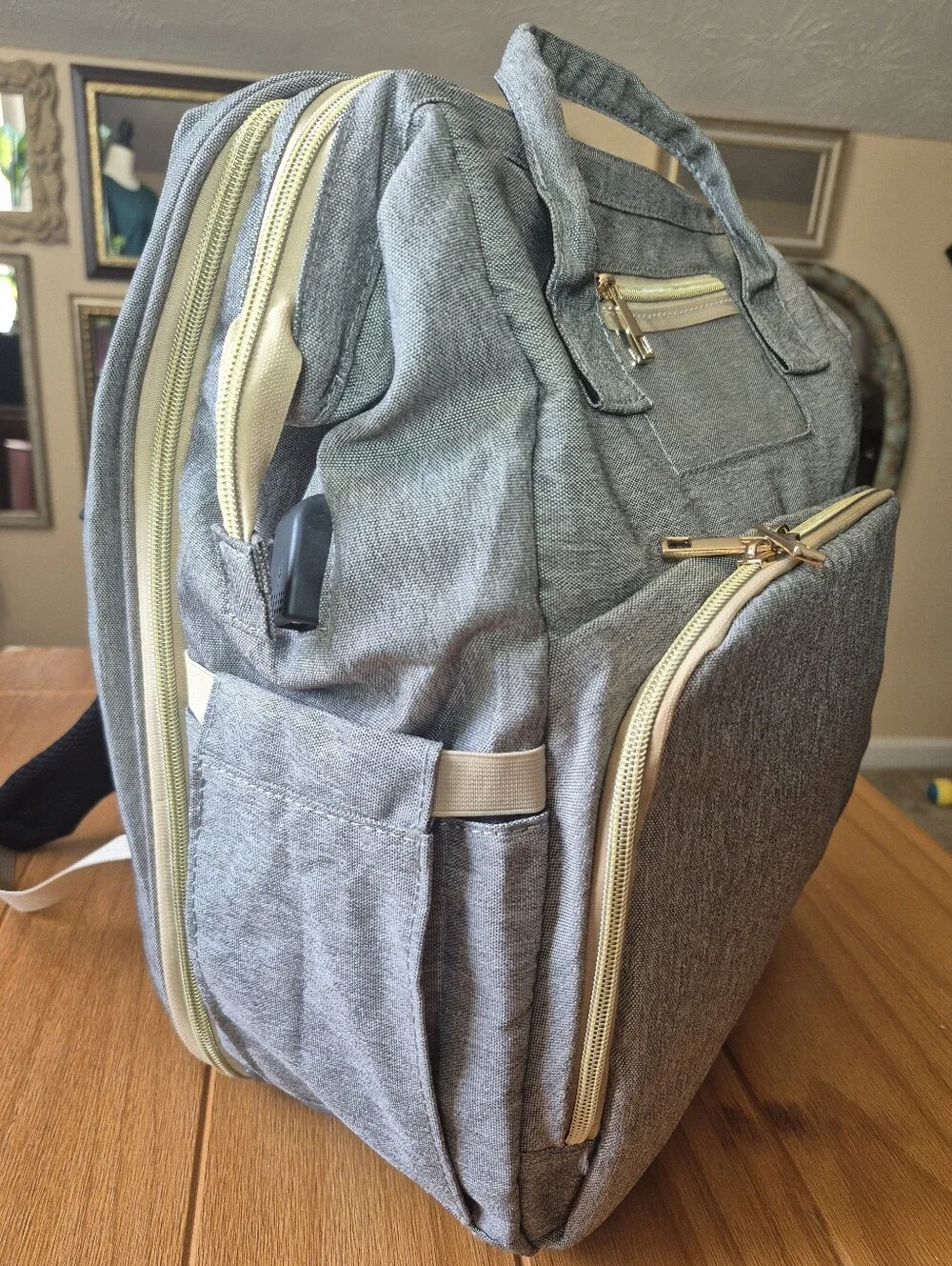 Realer 3-in-1 Diaper Bag Backpack